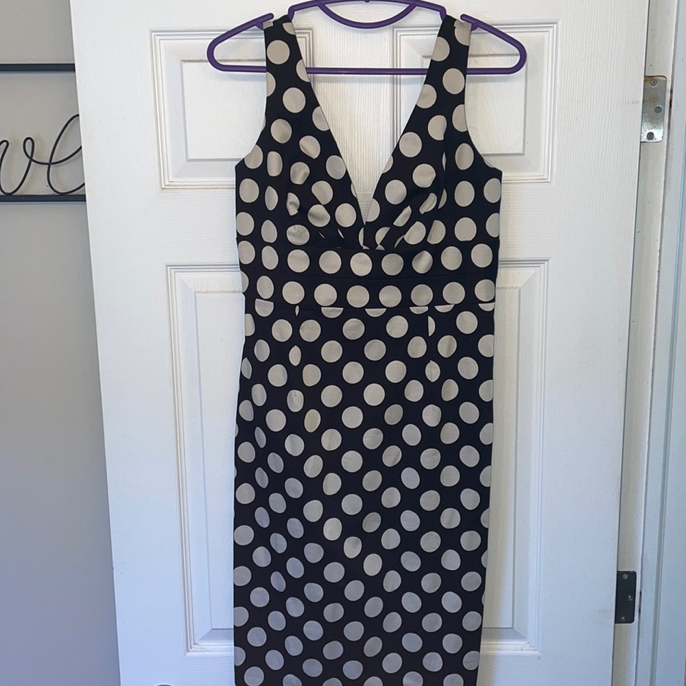 EUC Donna Rocco Polka Dot Dress